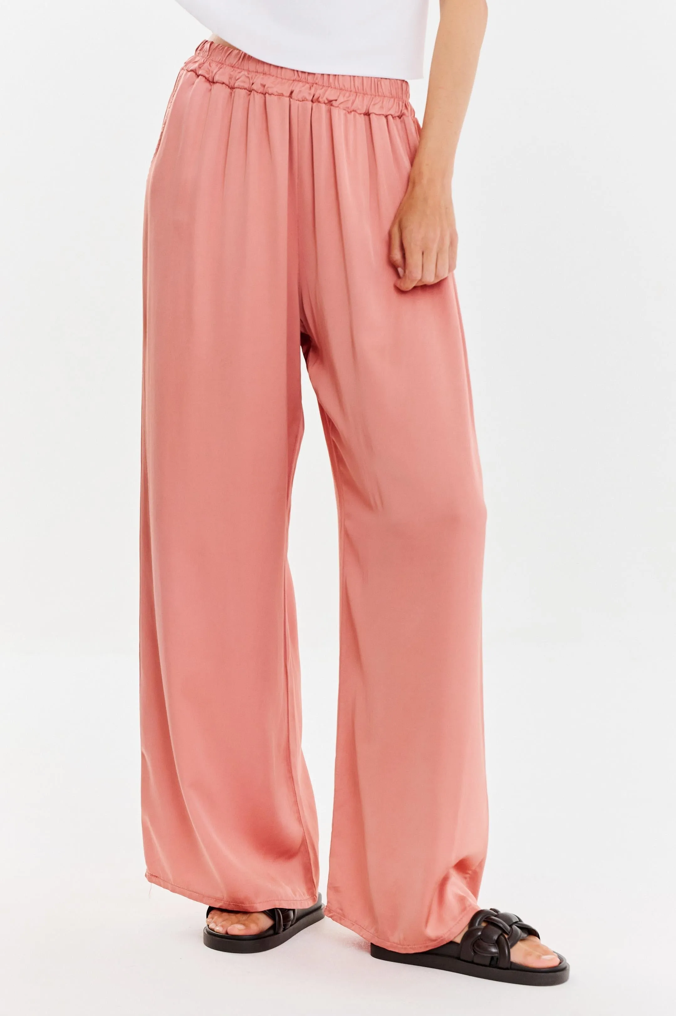 Pink Champagne wide pants