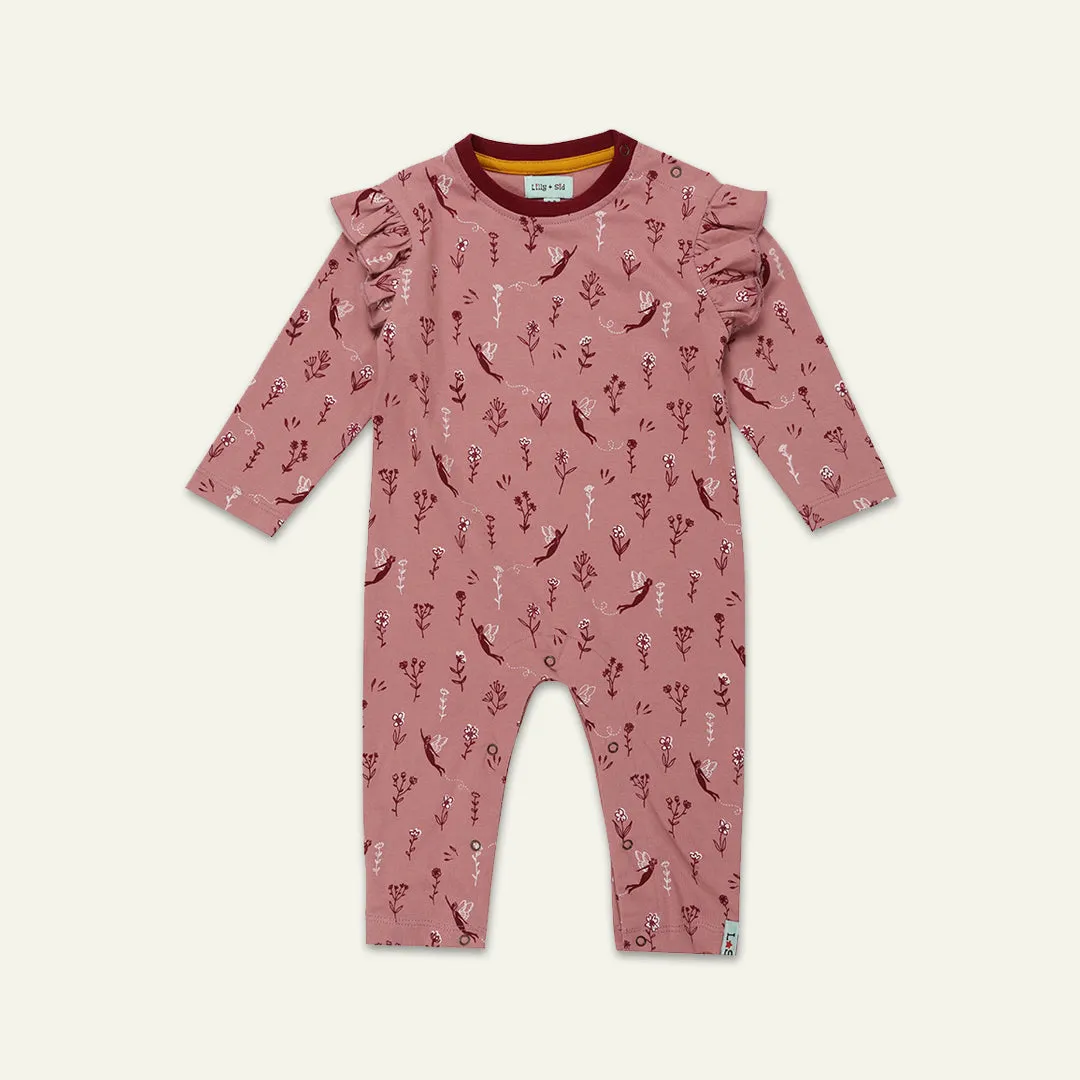 Pink Fairy Print Romper