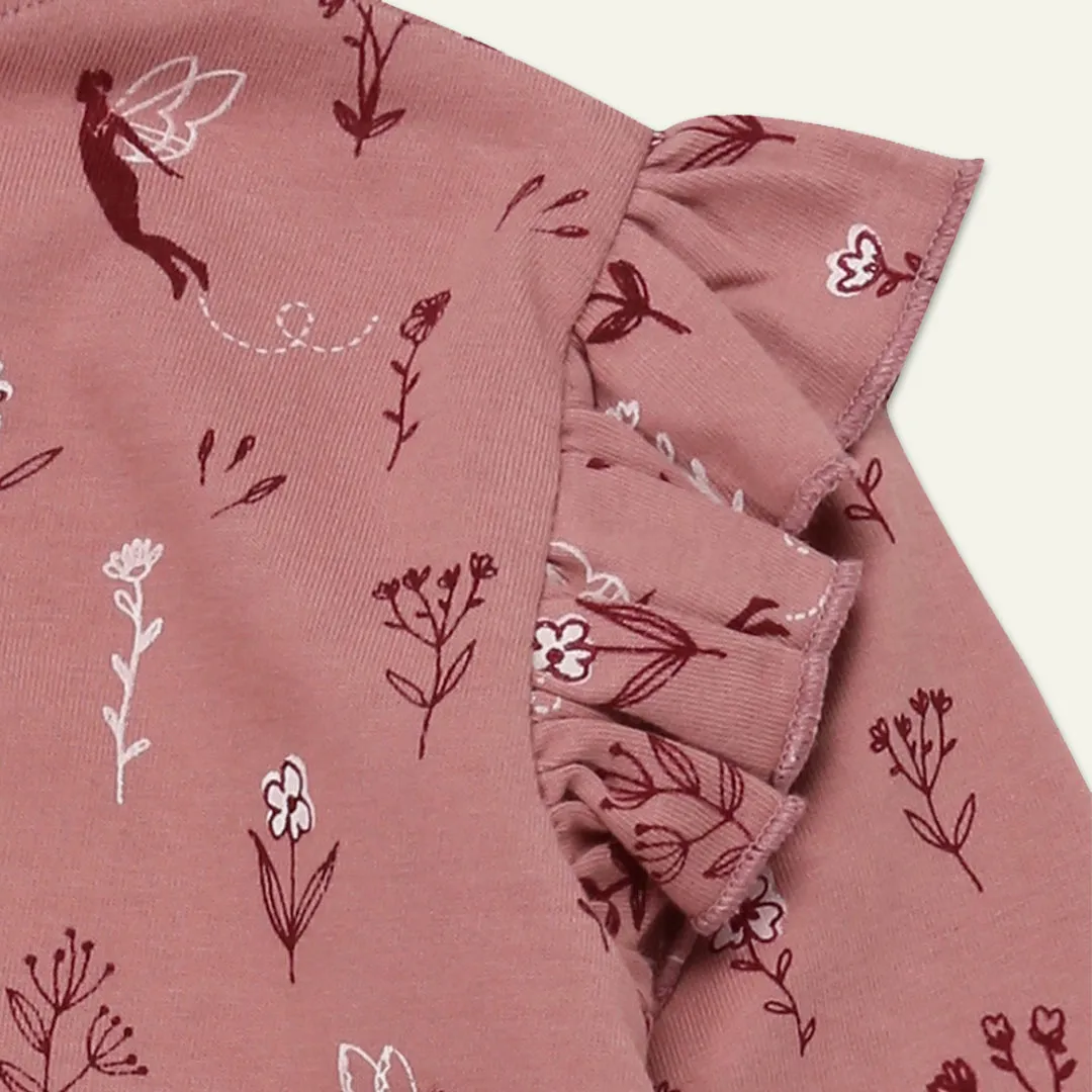 Pink Fairy Print Romper