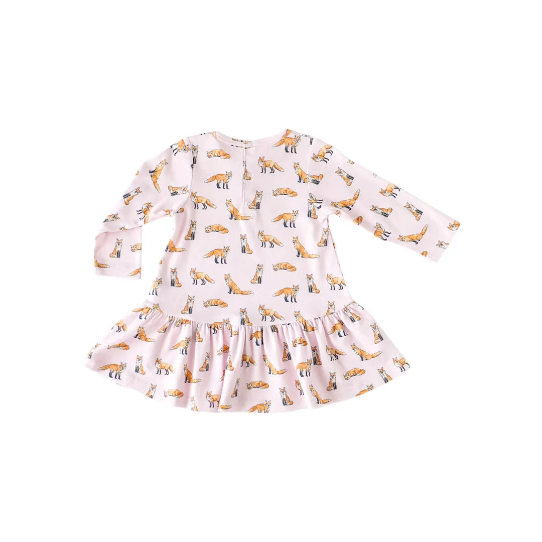 Pink Fox Swing Dress