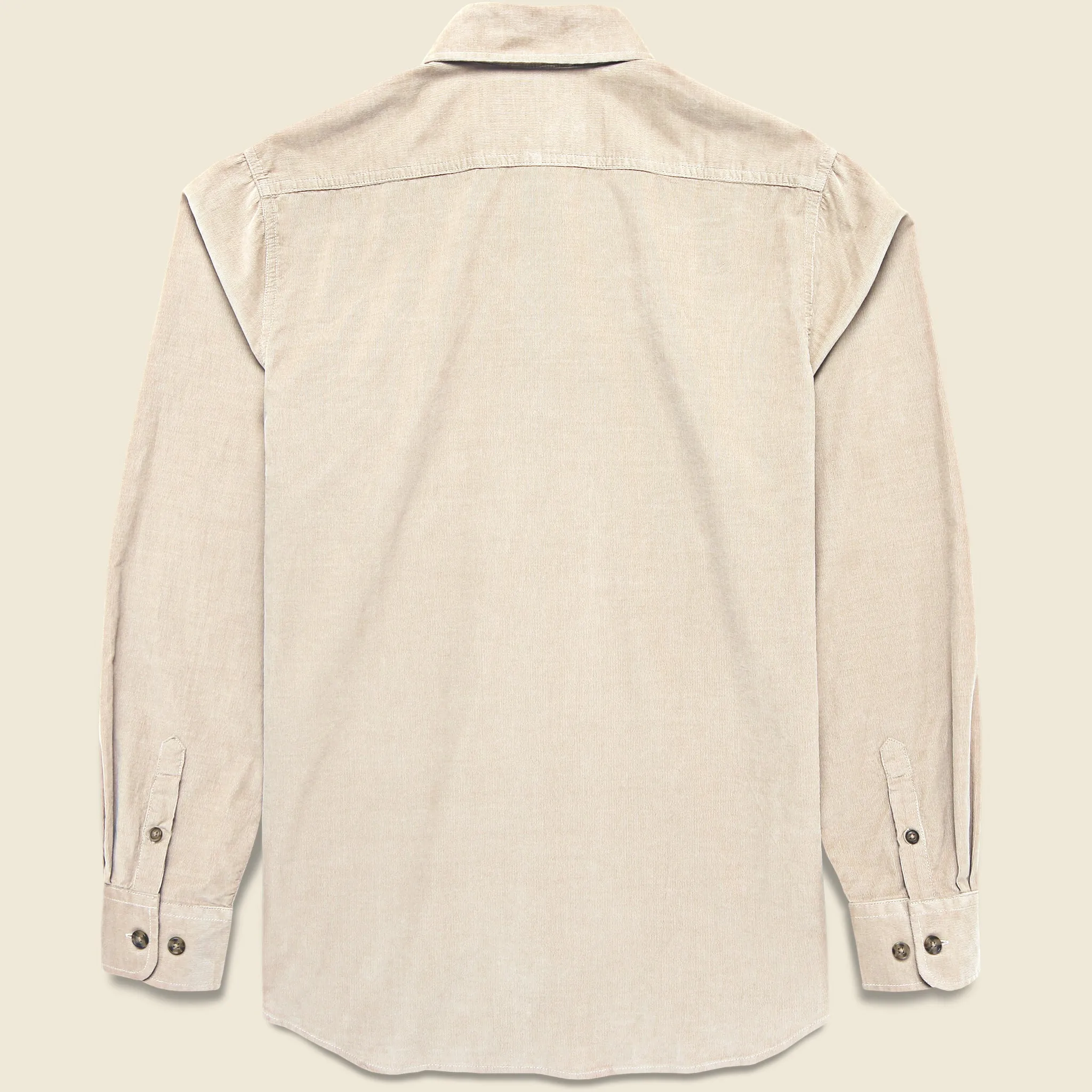 Pinwale Corduroy Shirt - Stone