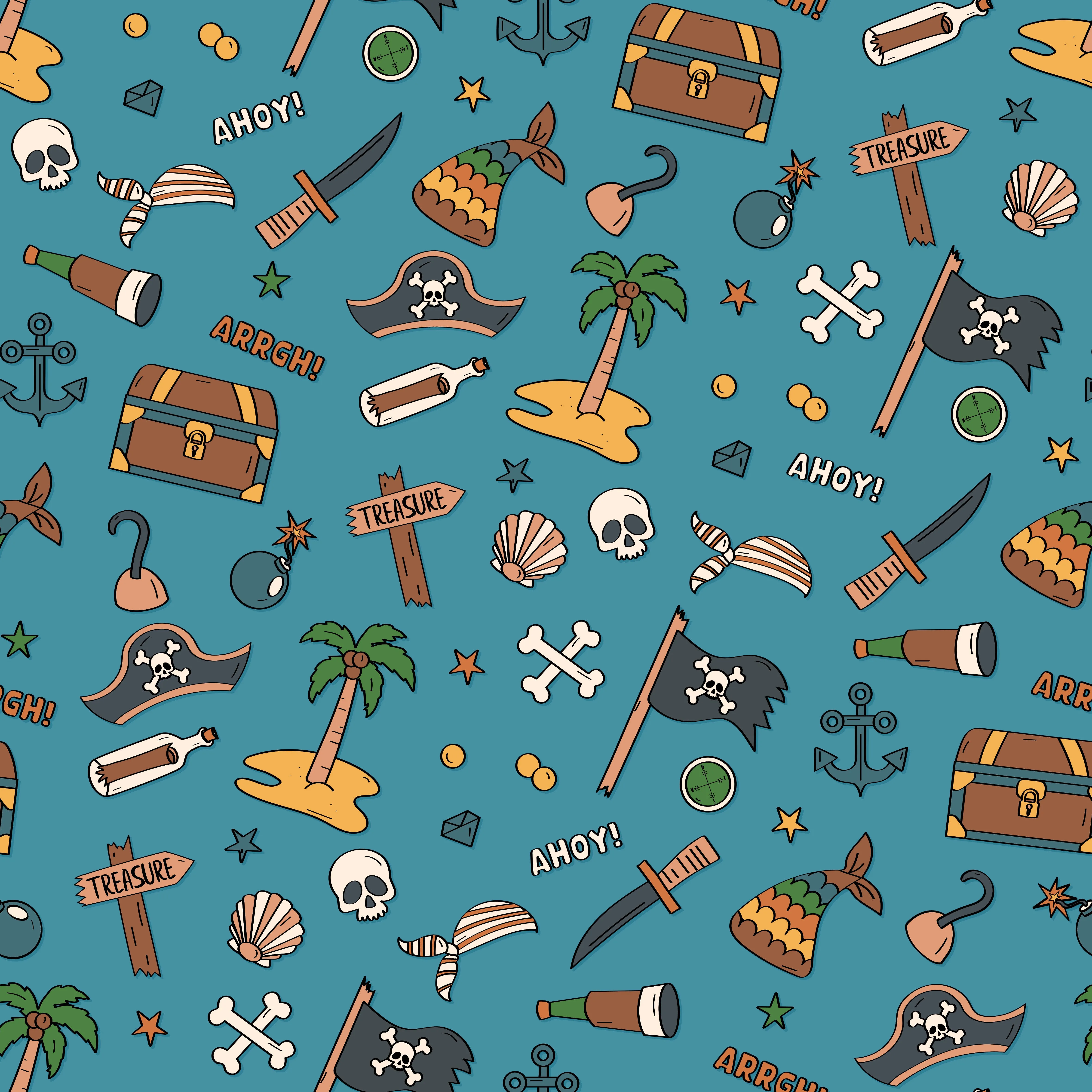 Pirates Life Rompers