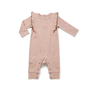 Pleated Romper