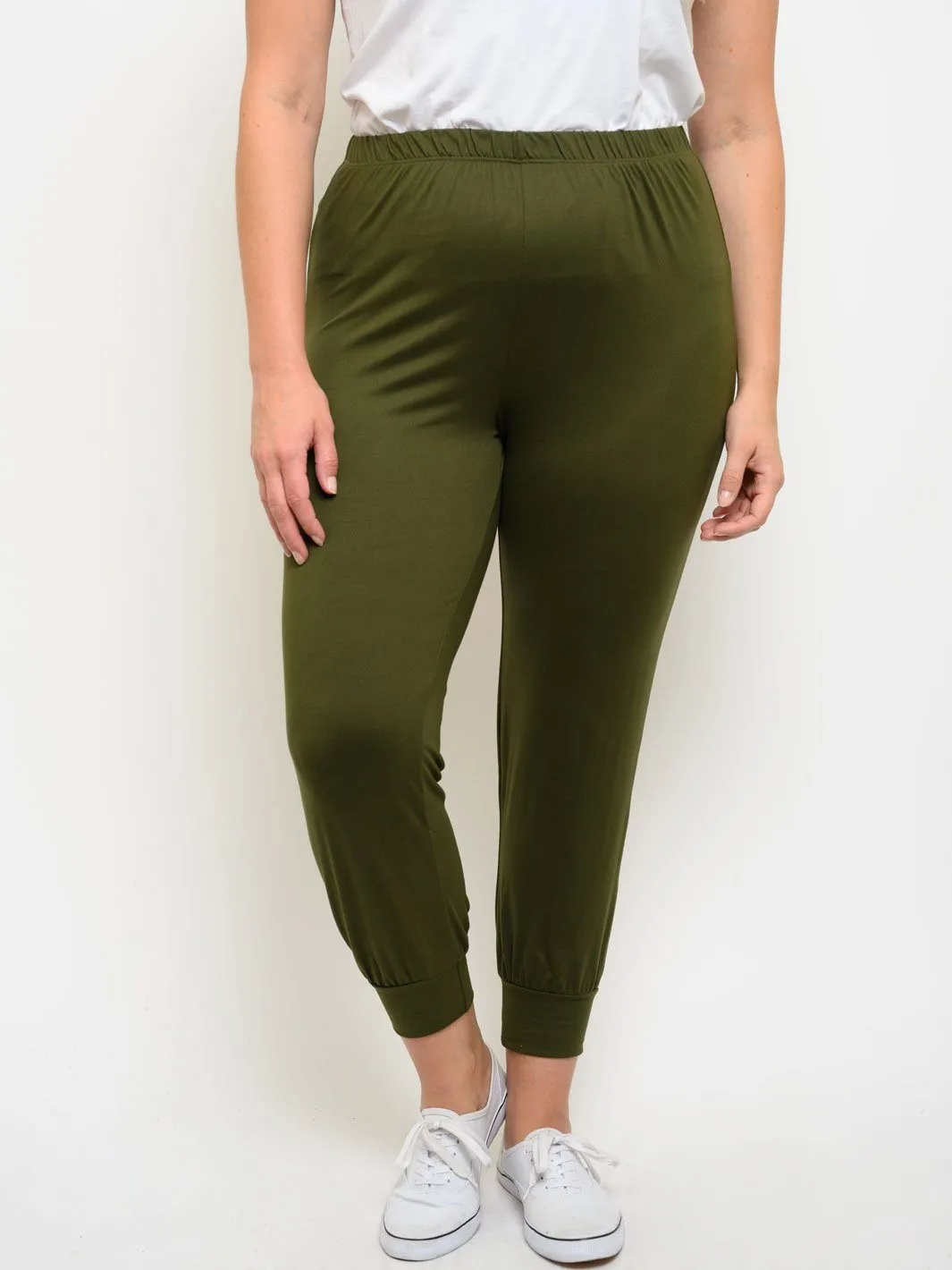 PLUS SIZE JOGGER PANTS