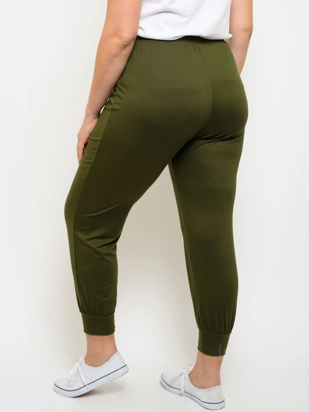 PLUS SIZE JOGGER PANTS