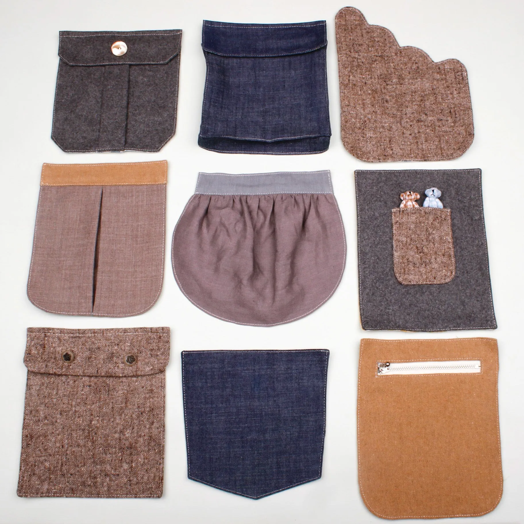 Pocket Pack 1 Sewing Pattern - Kea Collection - Child   Adult