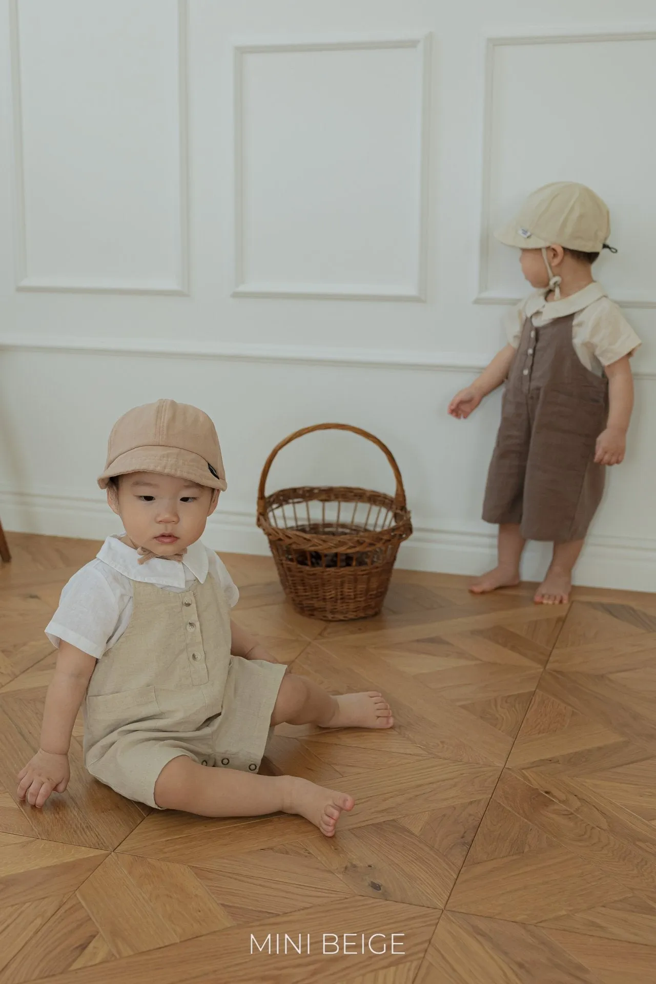Pocket suspender rompers