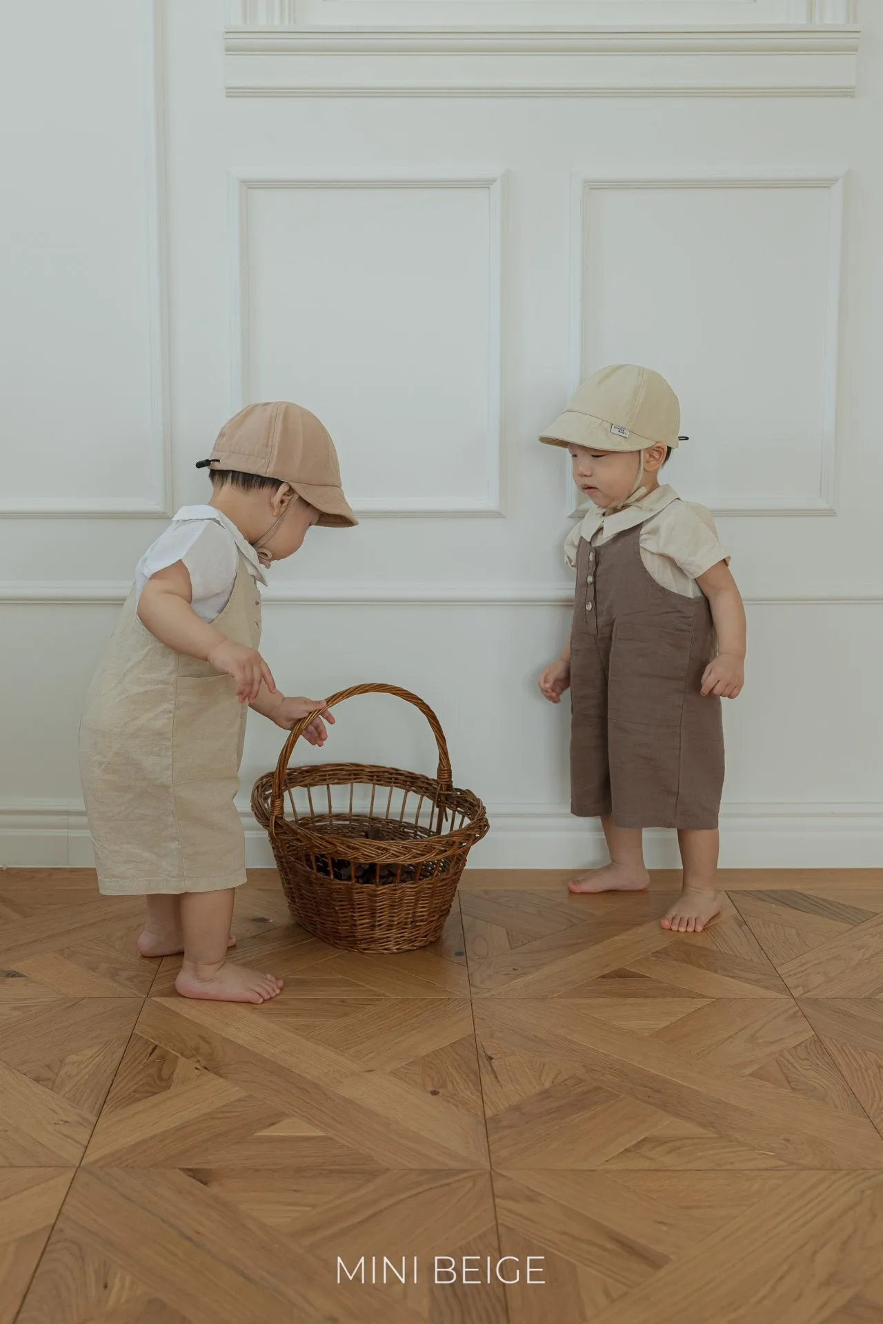 Pocket suspender rompers