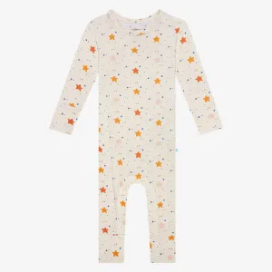 Posh Peanut Jetson-Long Sleeve Basic Romper