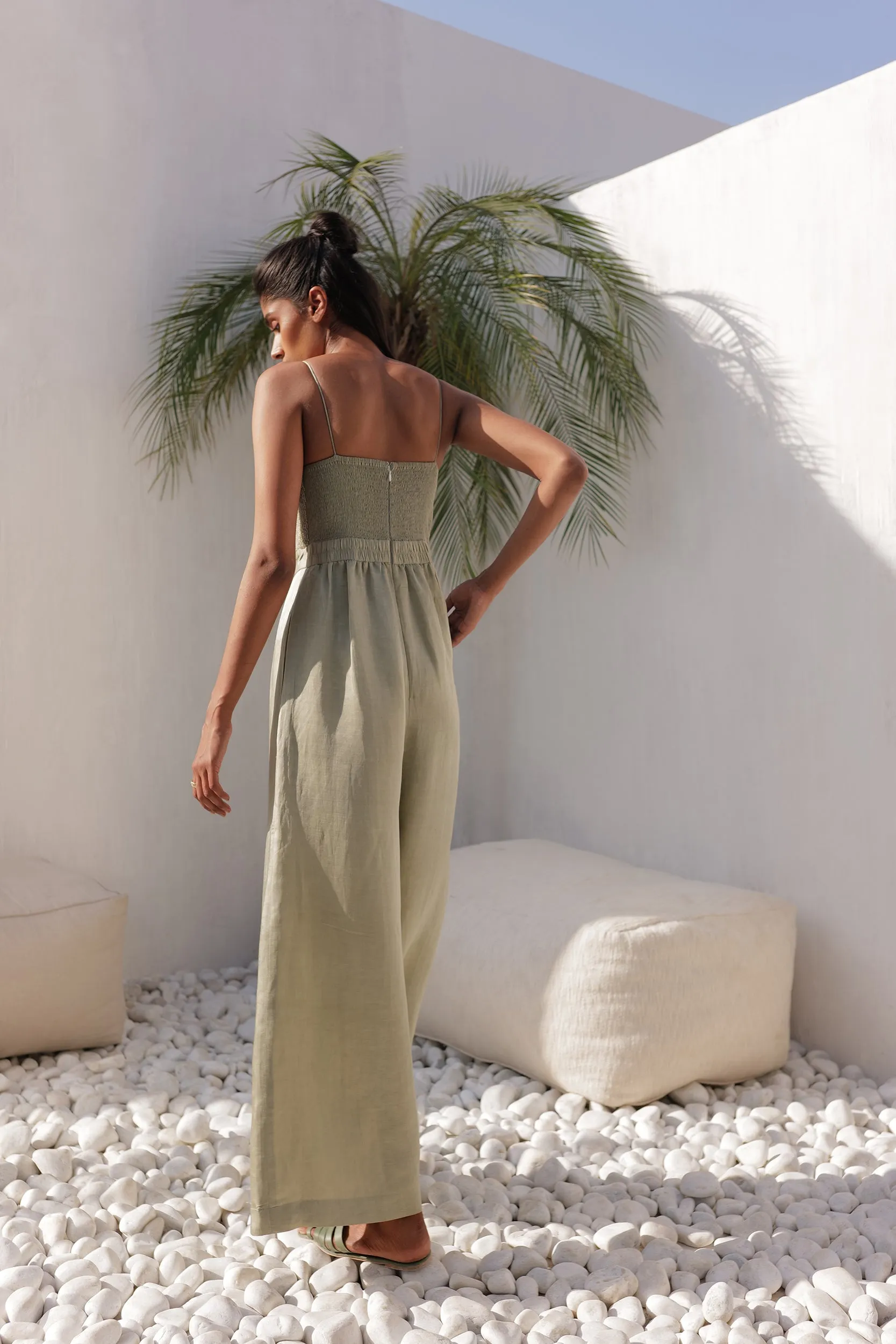 Praha Jumpsuit (Sage)