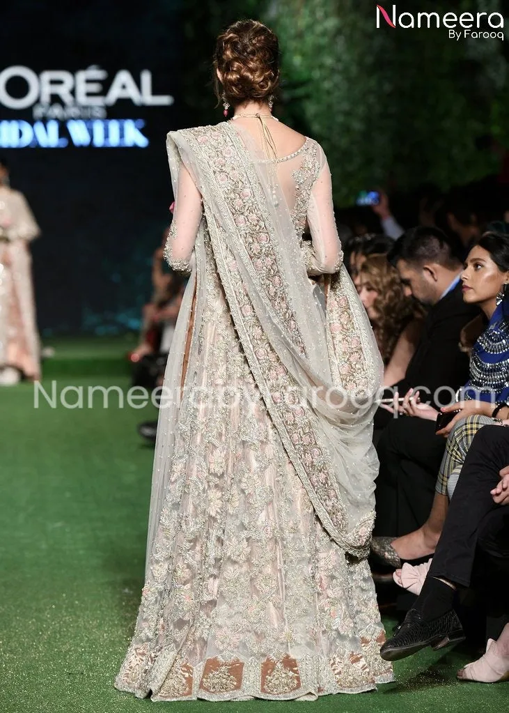 Premium Skin Embroidered Asian Bridal Dresses #BN426