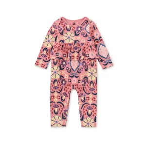 Pretty Peplum  Baby Romper - Hariz Rug