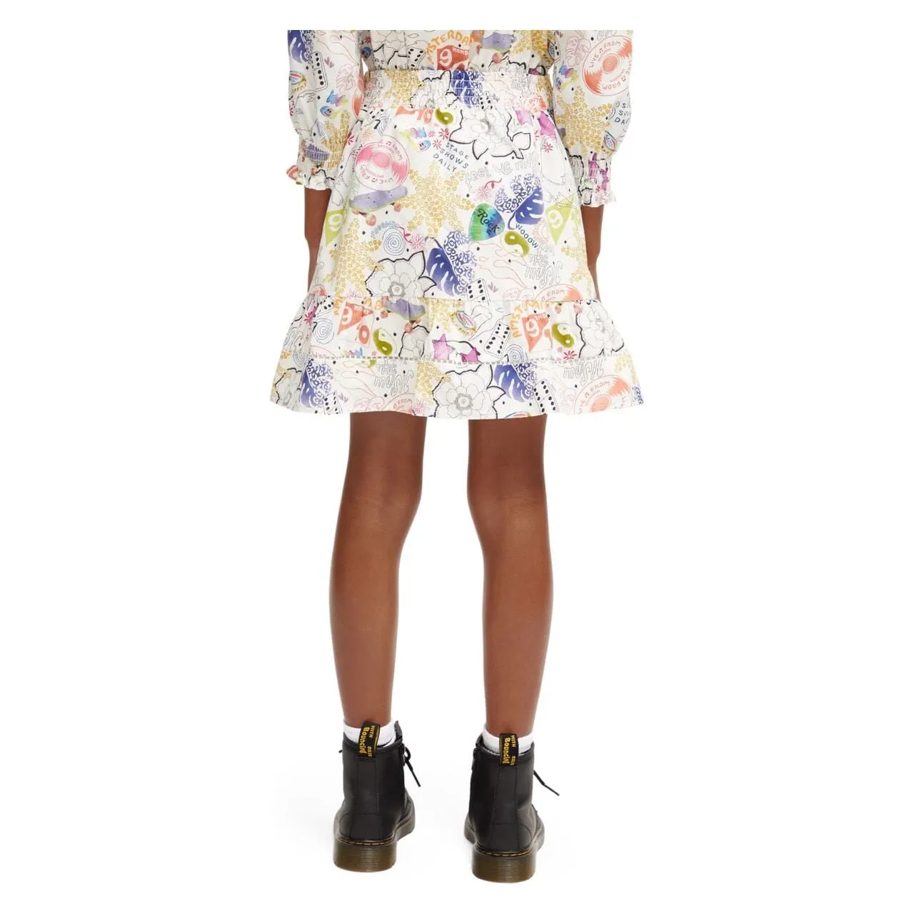 Printed Mini Skirt