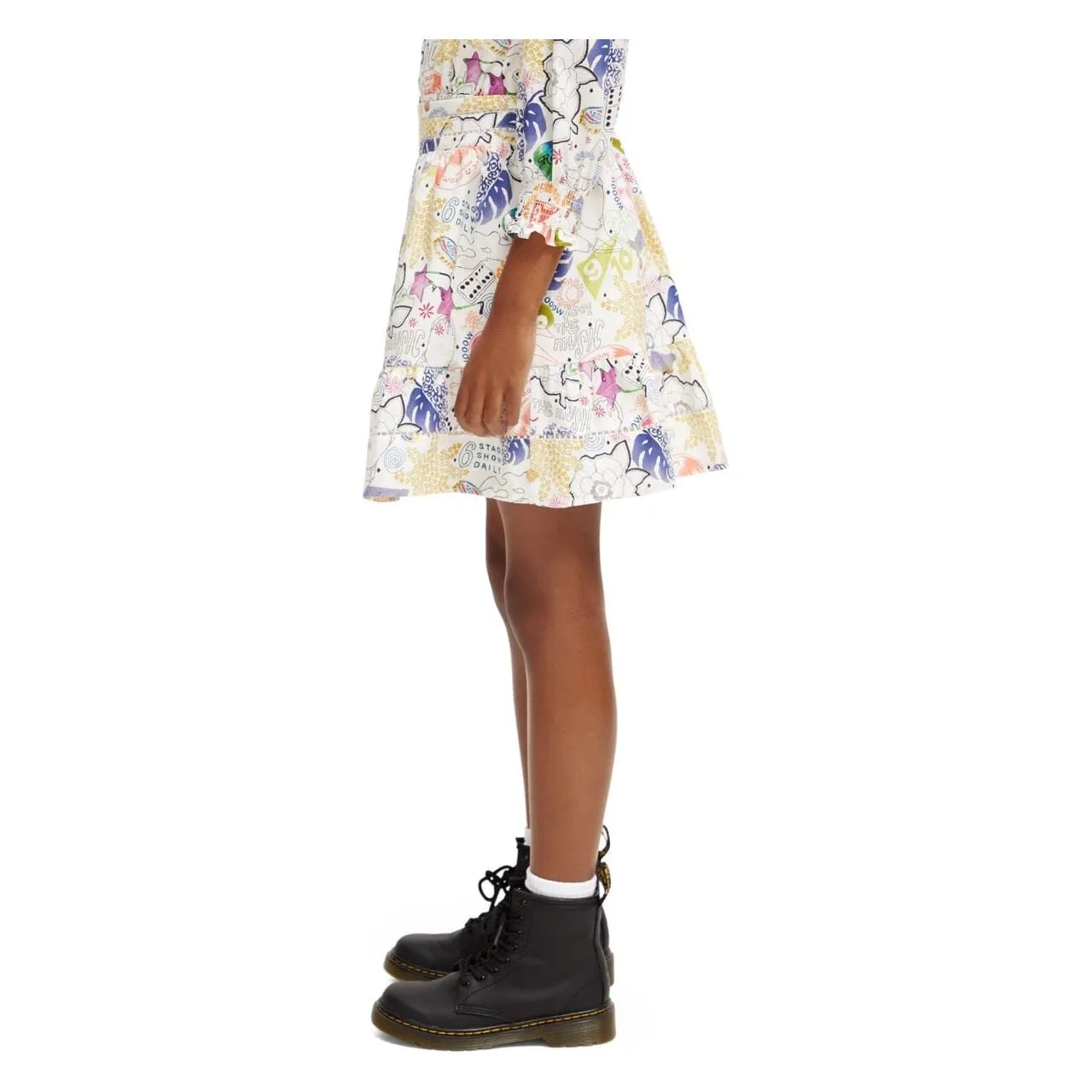 Printed Mini Skirt