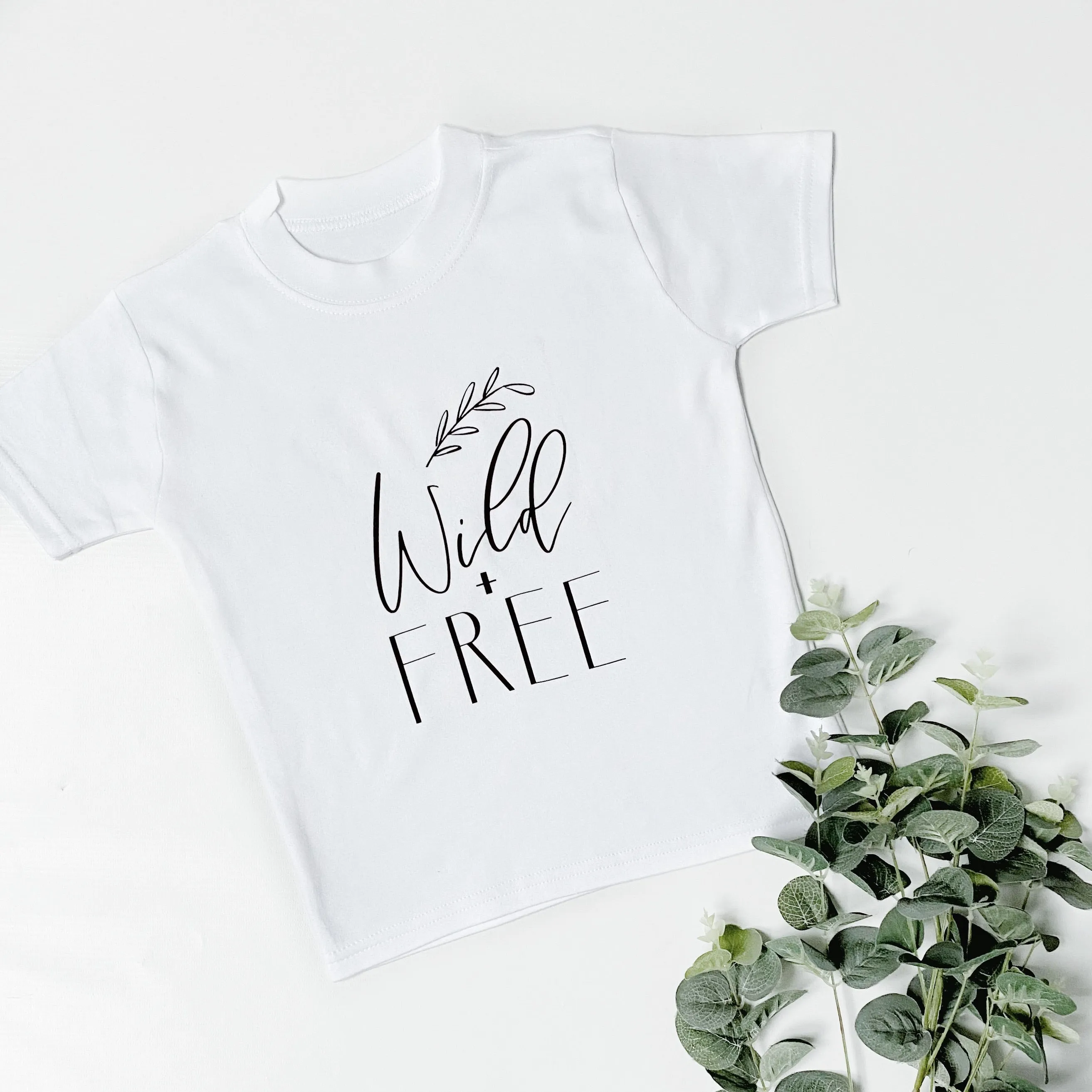 Printed - Wild and free top