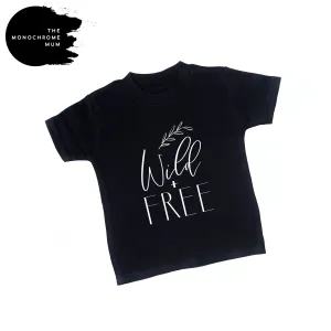 Printed - Wild and free top