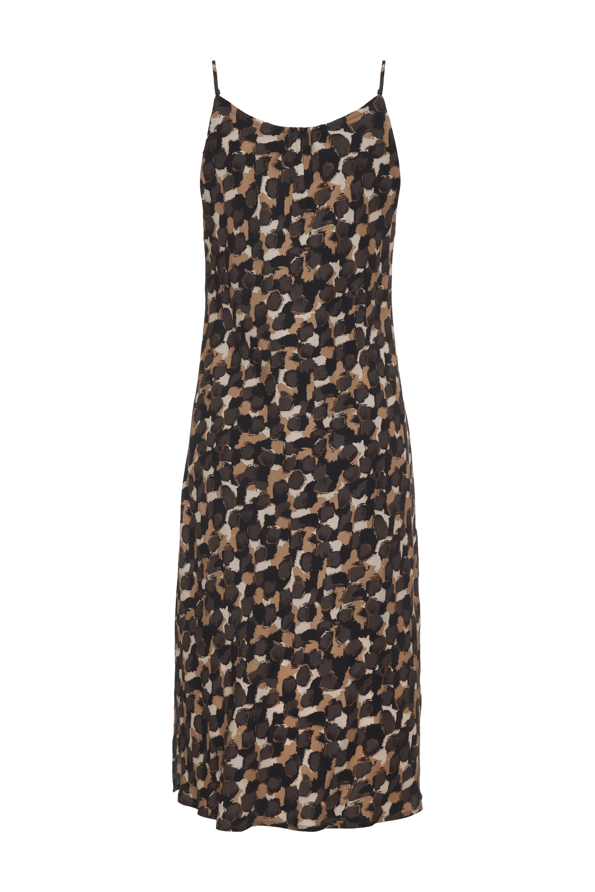 Printed Yvonne Dress Earth Blend