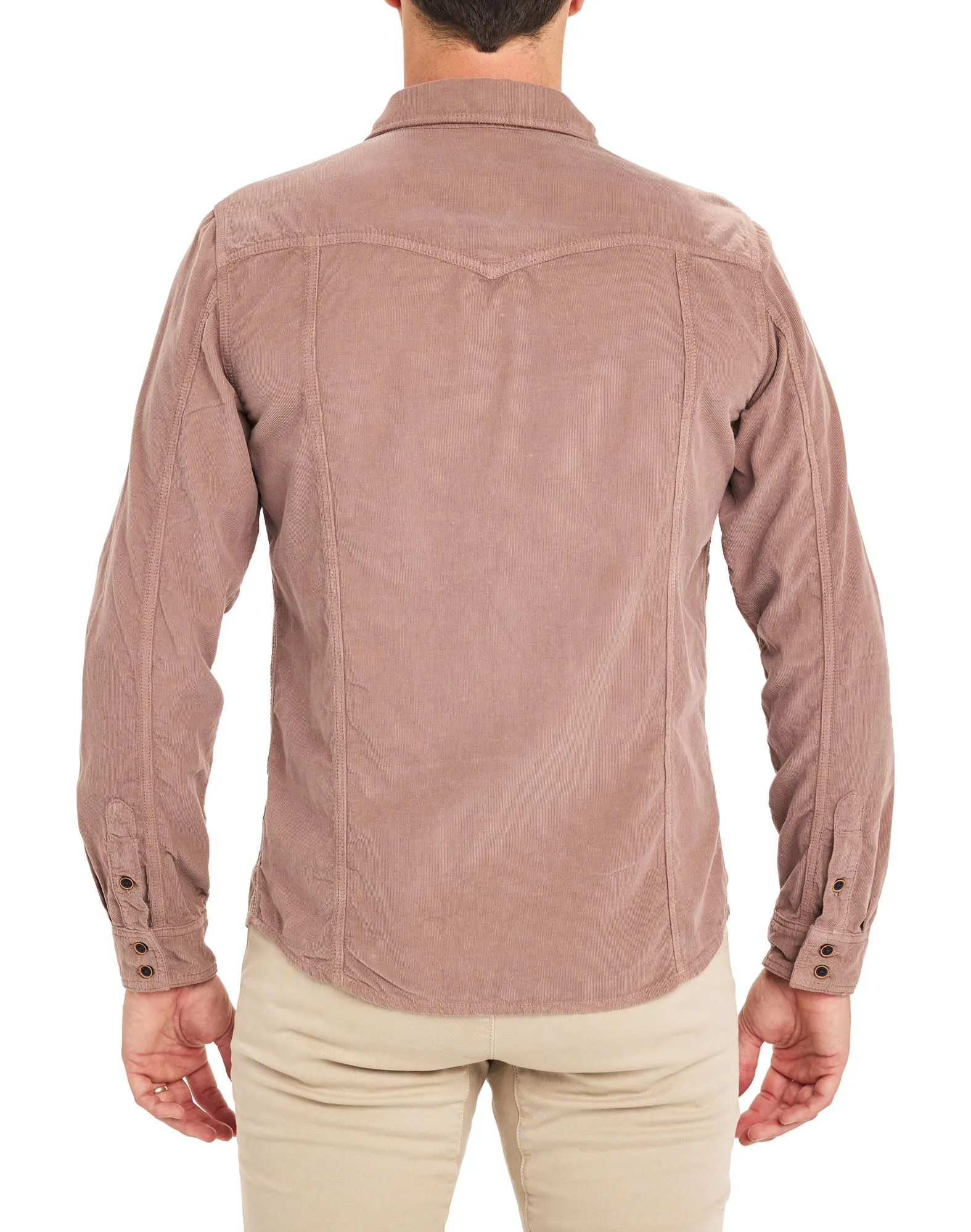 Pull-in Chemise Corduroy Mauv