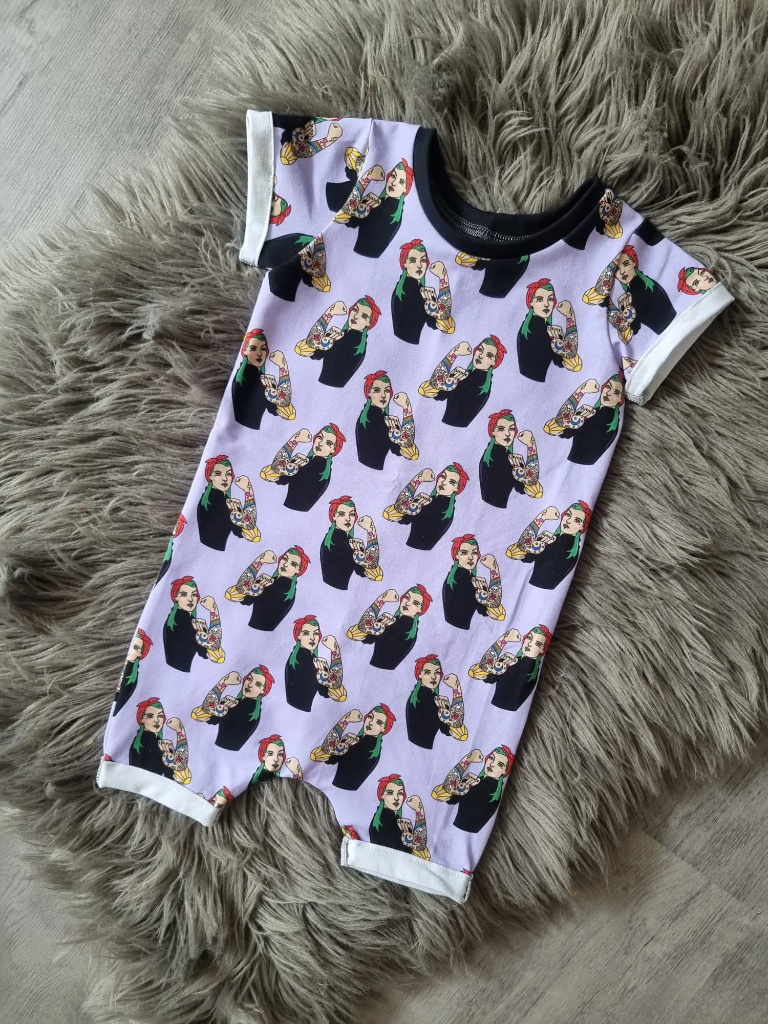 Pull on romper