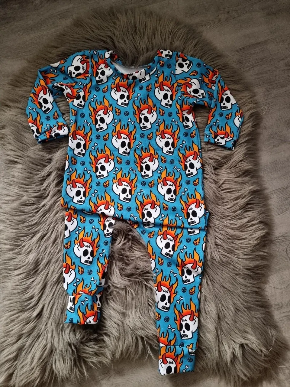 Pull on romper
