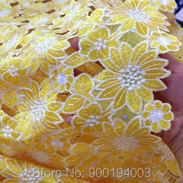 Purple High quality wedding lace handcut African swiss fabric lace with stones 5 Yards African embroidery Swiss Voile Lace 88172
