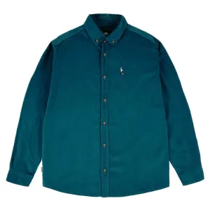 PWS CORD SHIRT - PETROL BLUE