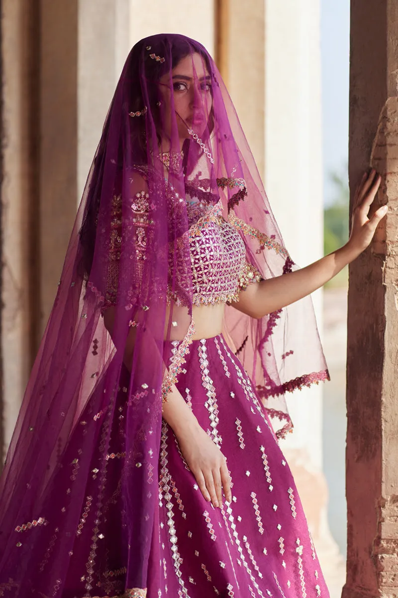 Qalamkar Sadmani Luxury Formals Unstitched 3pcs
