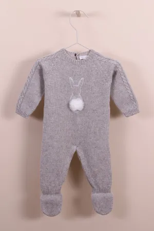 "Binky" Cashmere Bunny Babygrow
