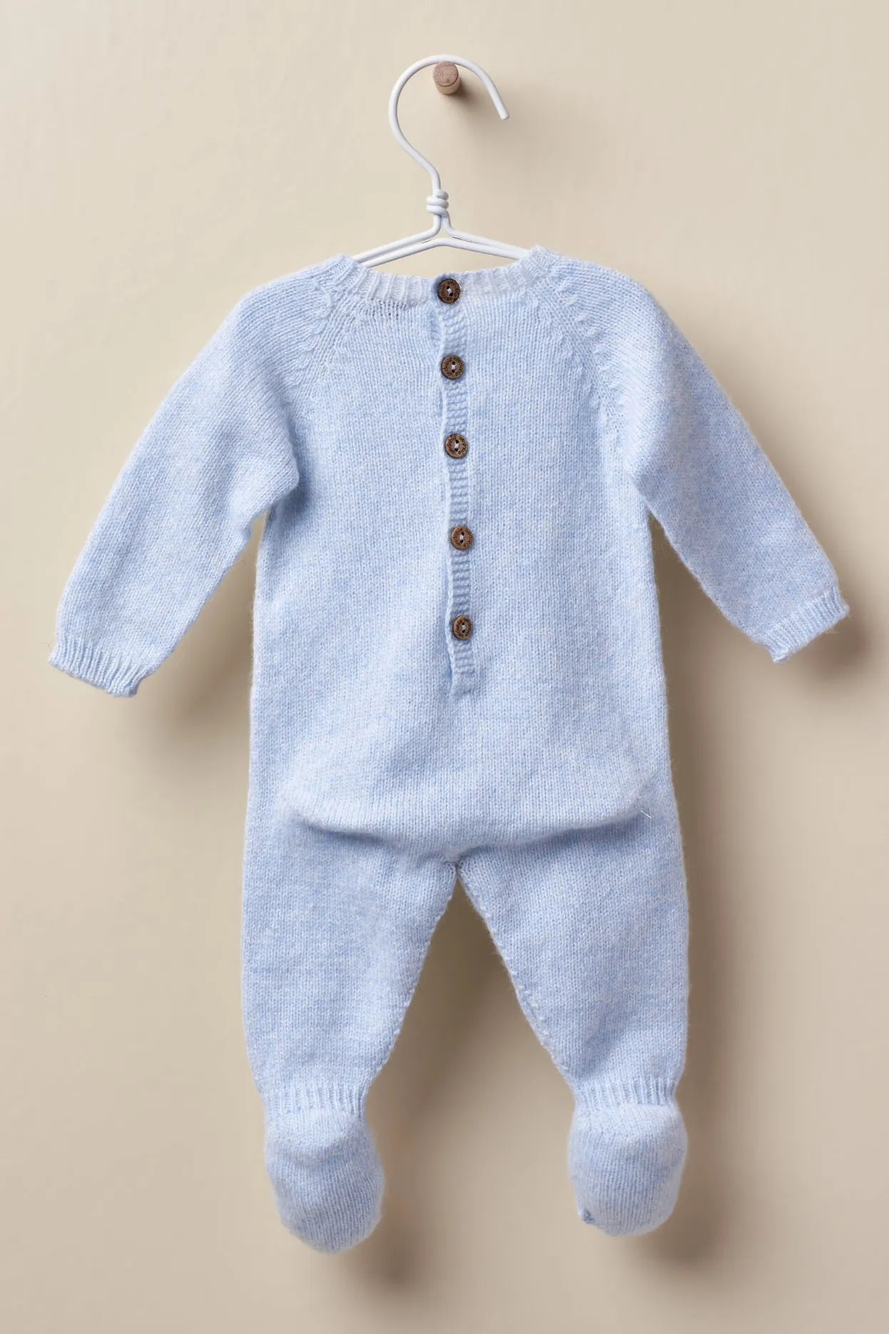 "Binky" Cashmere Bunny Babygrow