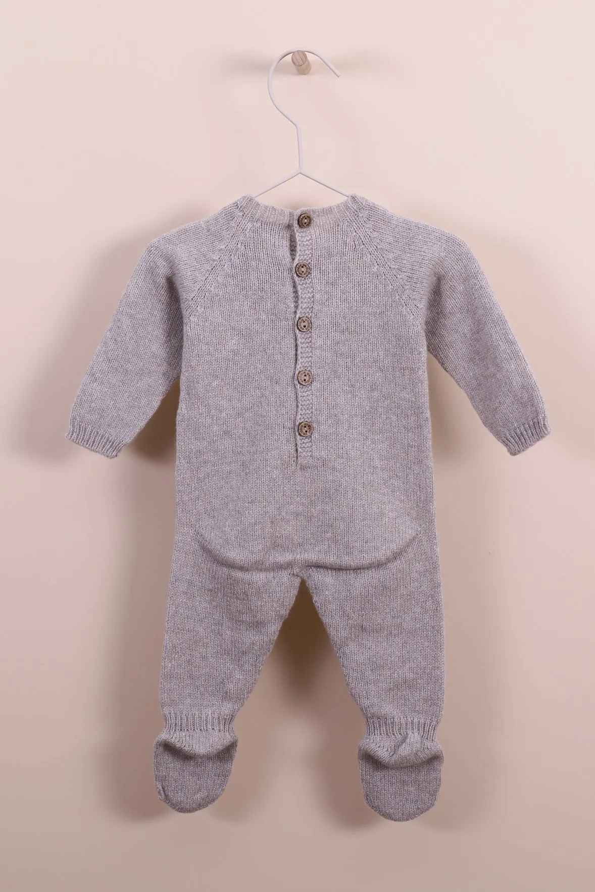 "Binky" Cashmere Bunny Babygrow