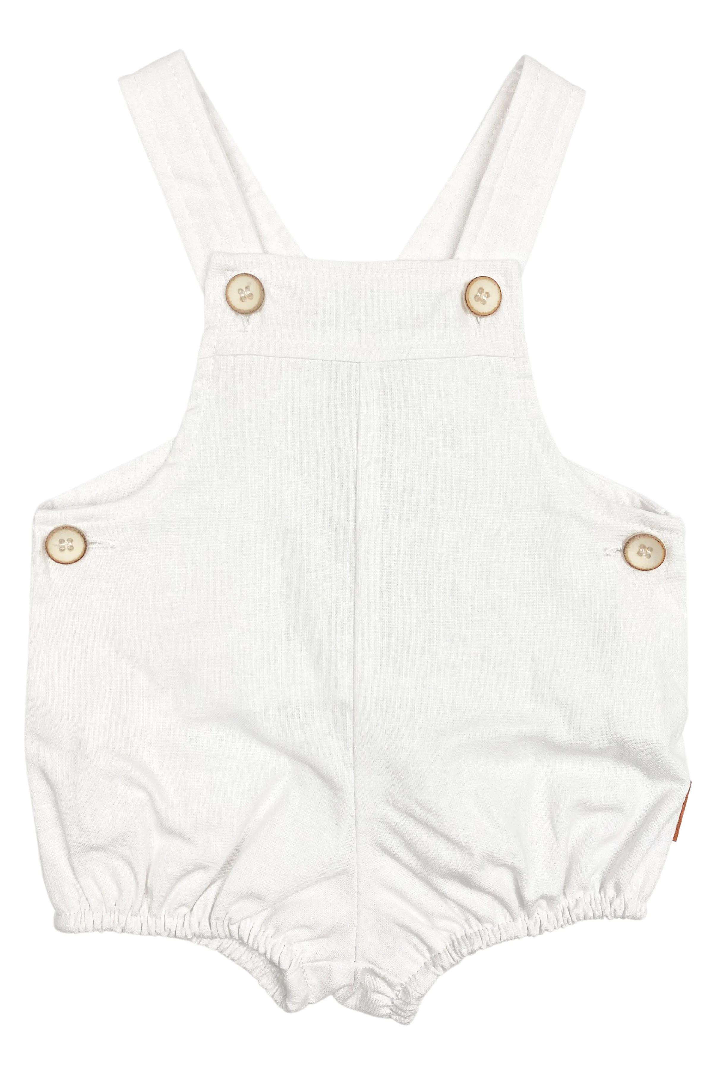 "Daniel" Linen Dungaree Romper