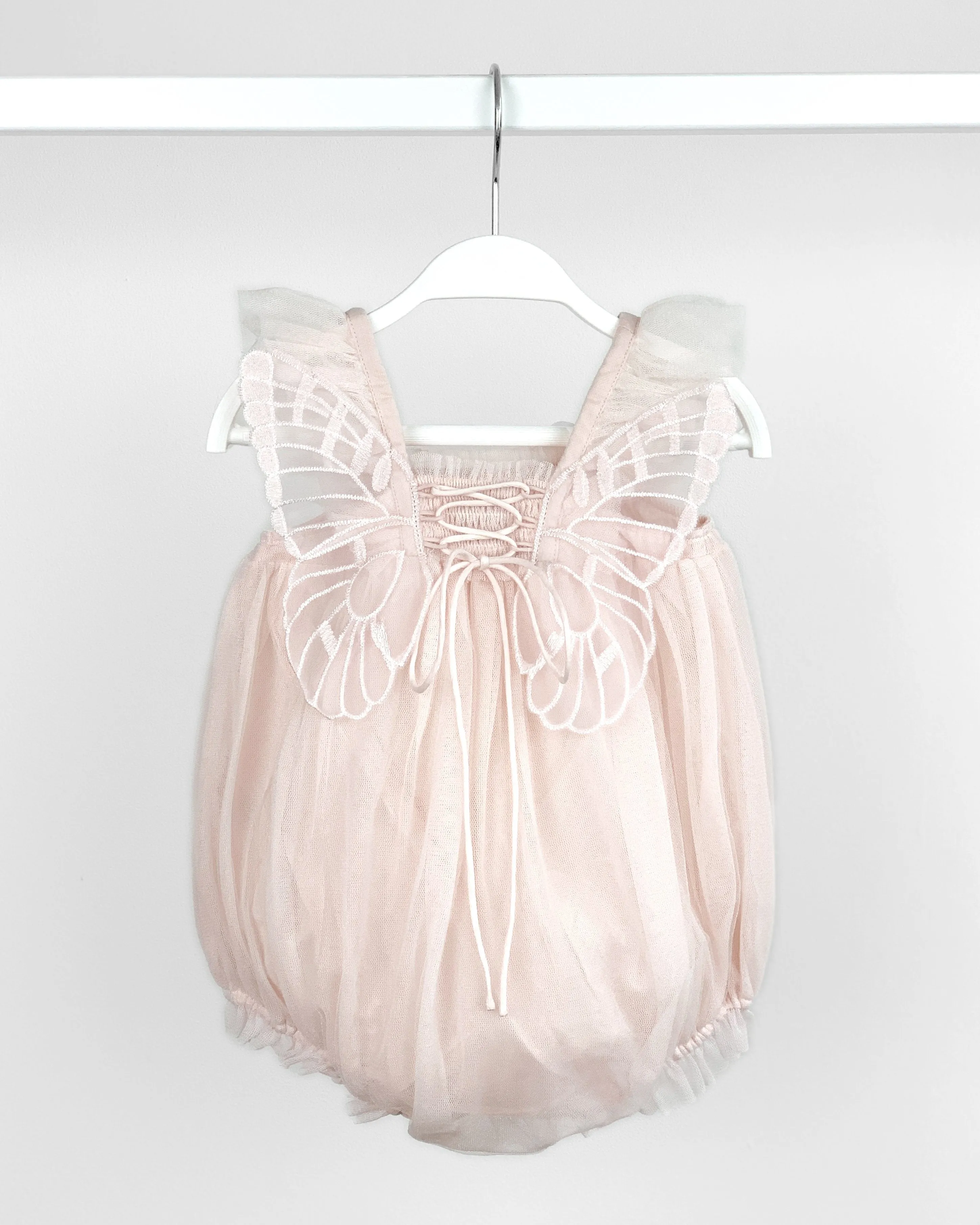 "Esmae" Pink Fairy Wing Romper