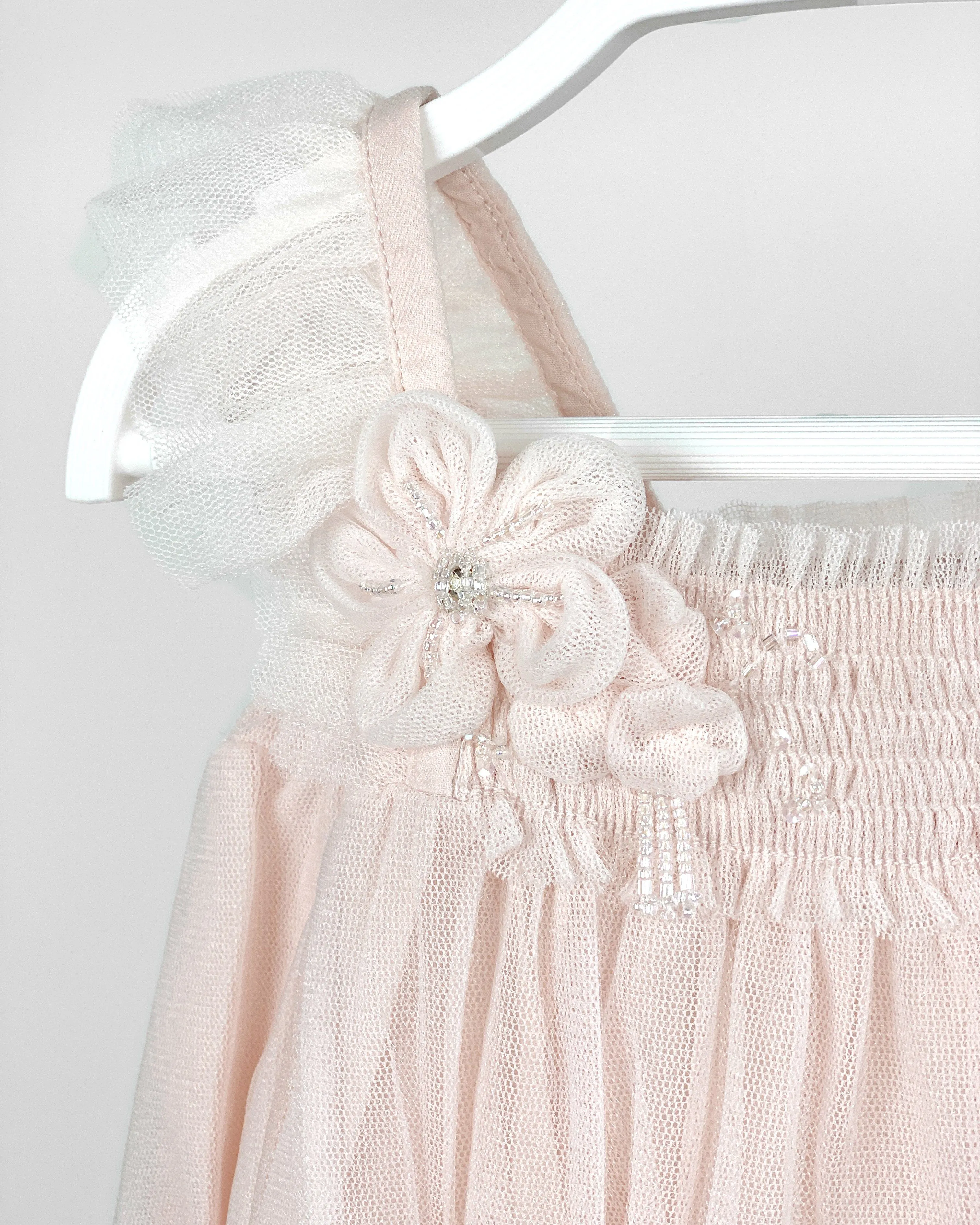 "Esmae" Pink Fairy Wing Romper
