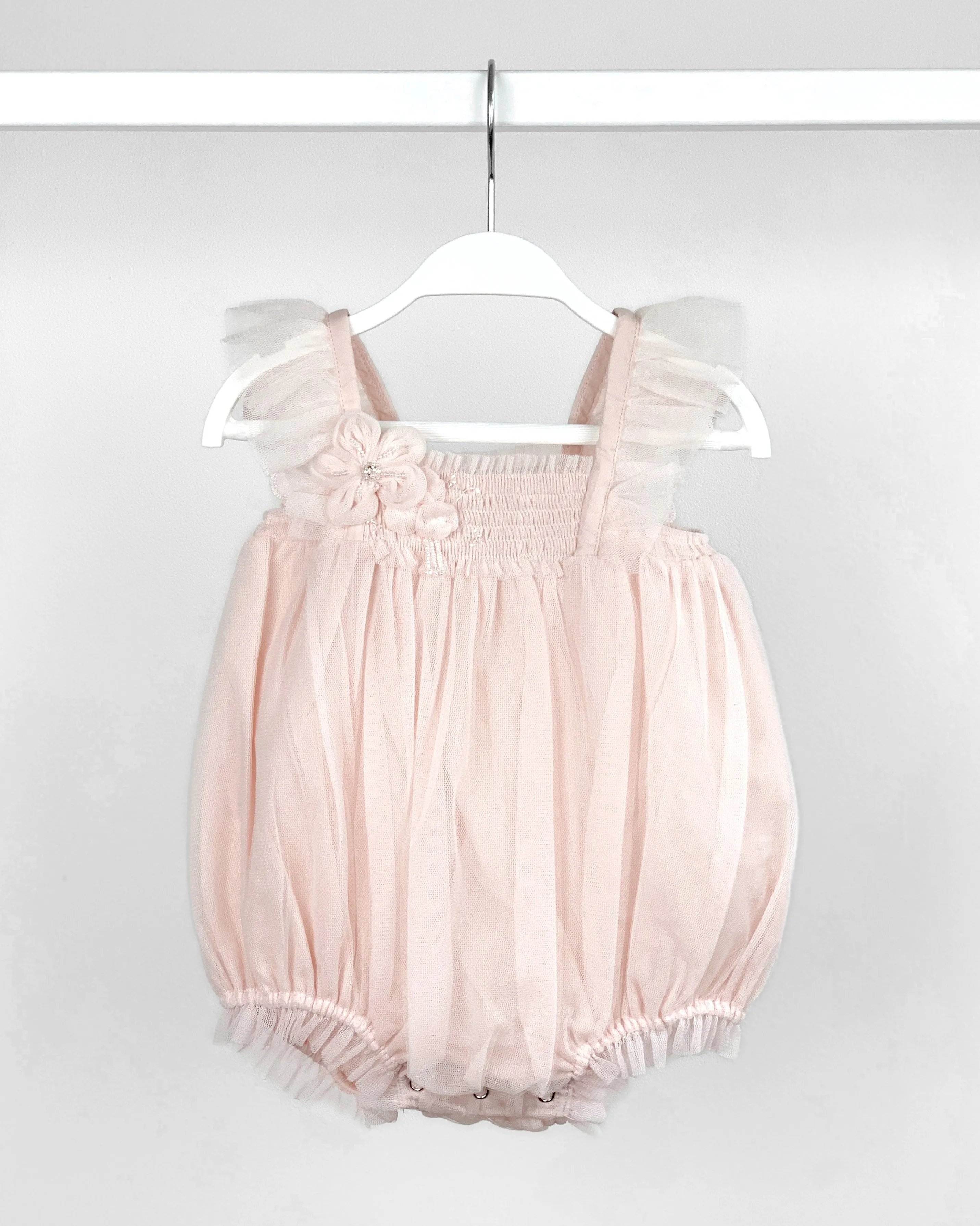 "Esmae" Pink Fairy Wing Romper