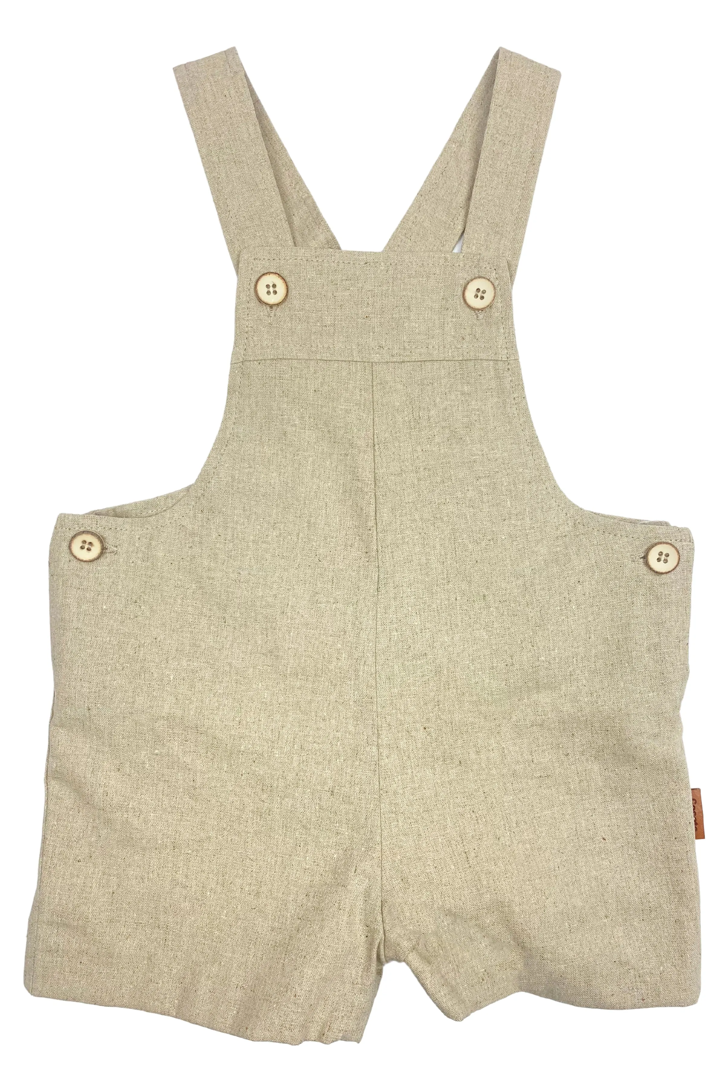 "Patrick" Linen Dungarees
