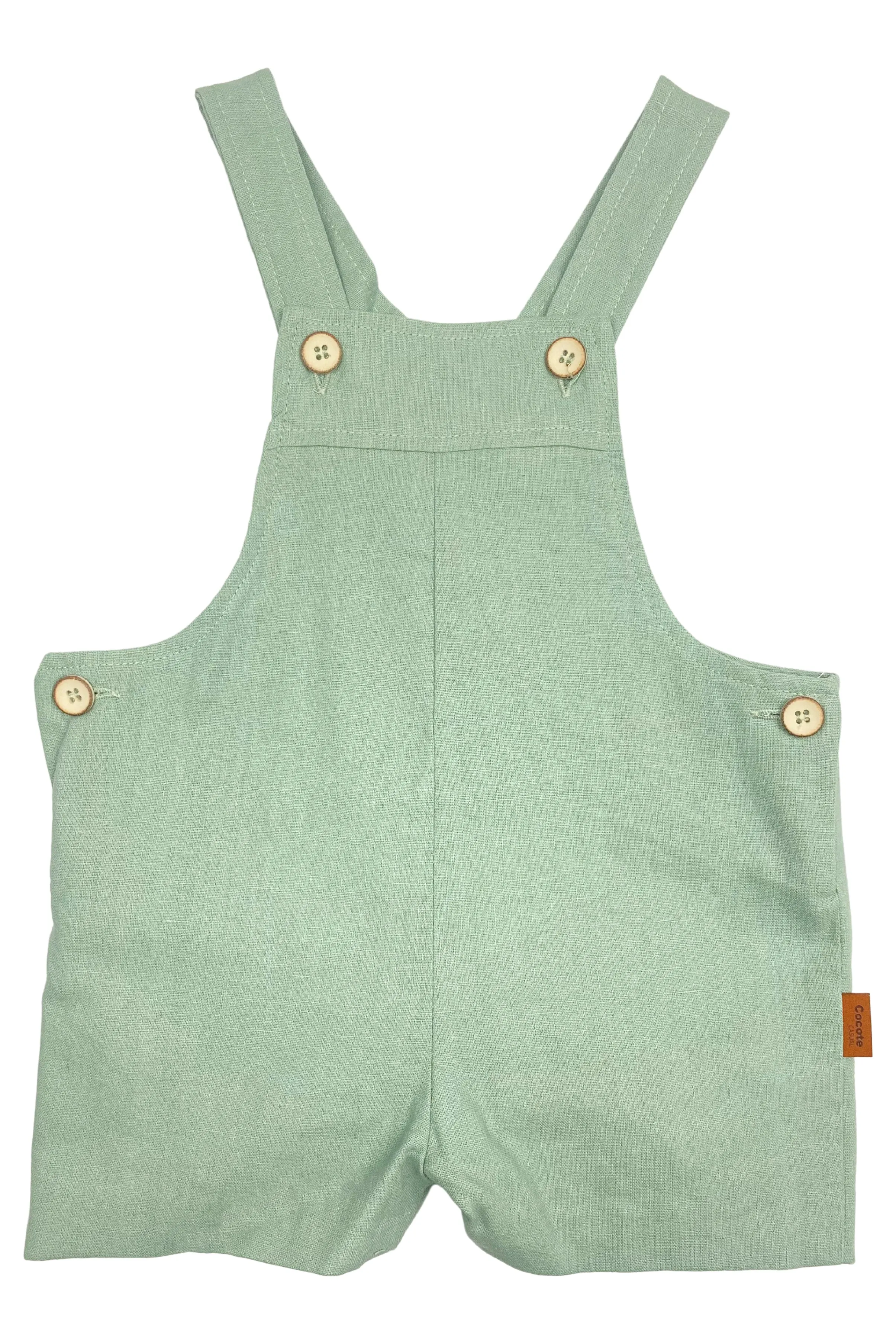 "Patrick" Linen Dungarees