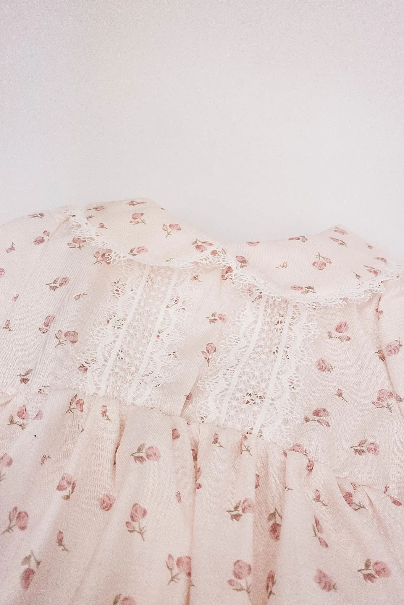"Steisy" Dusky Pink Floral Romper