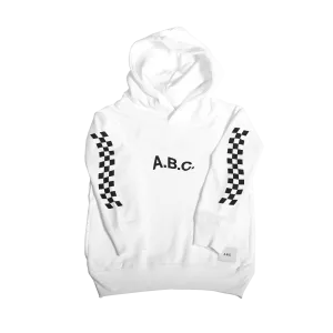 RACING HOODIE (WHITE)
