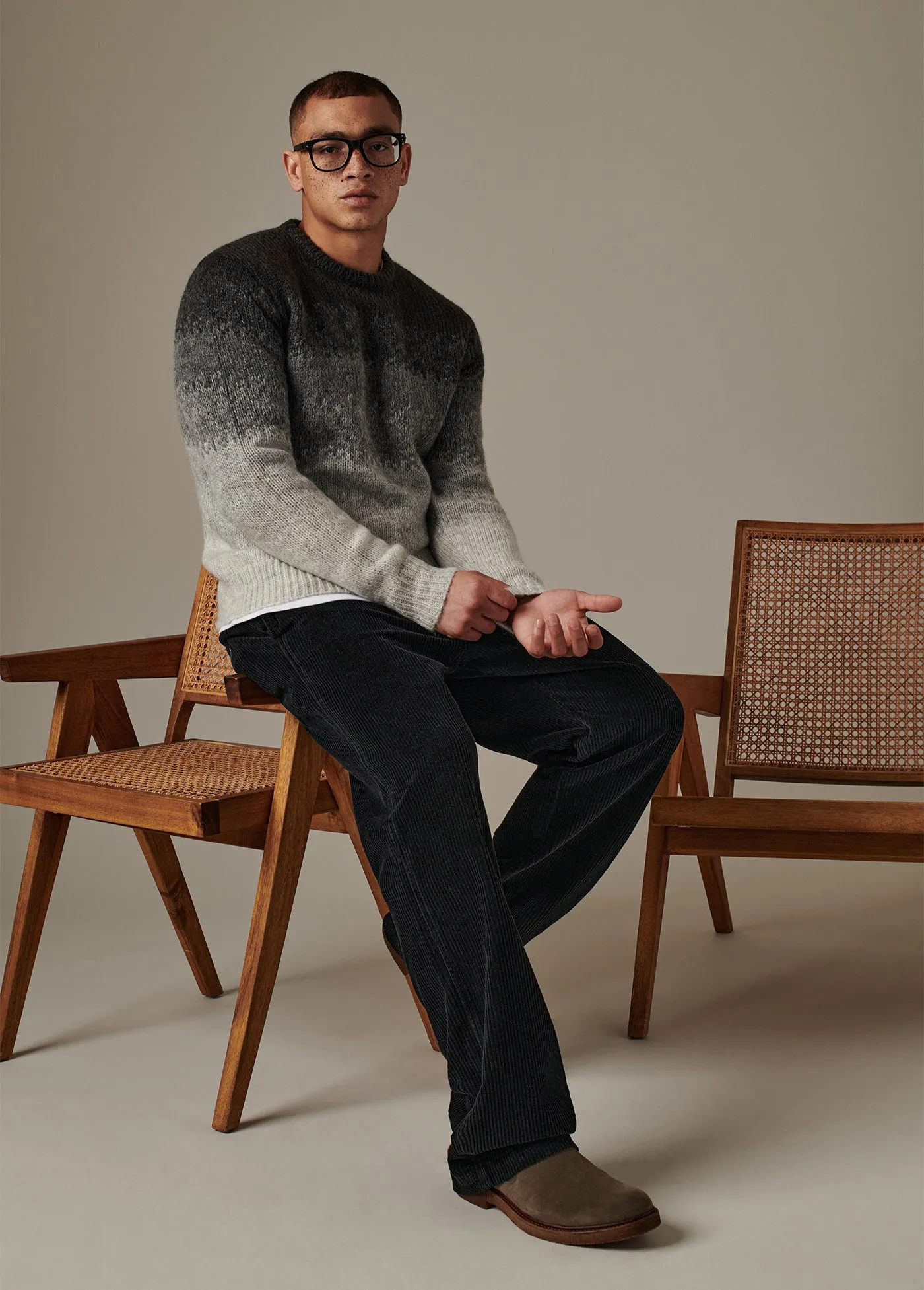 RELAXED CORD TROUSER 32"
