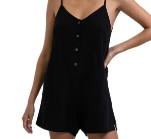 RHYTHM CLASSIC ADJUSTABLE ROMPER - BLACK