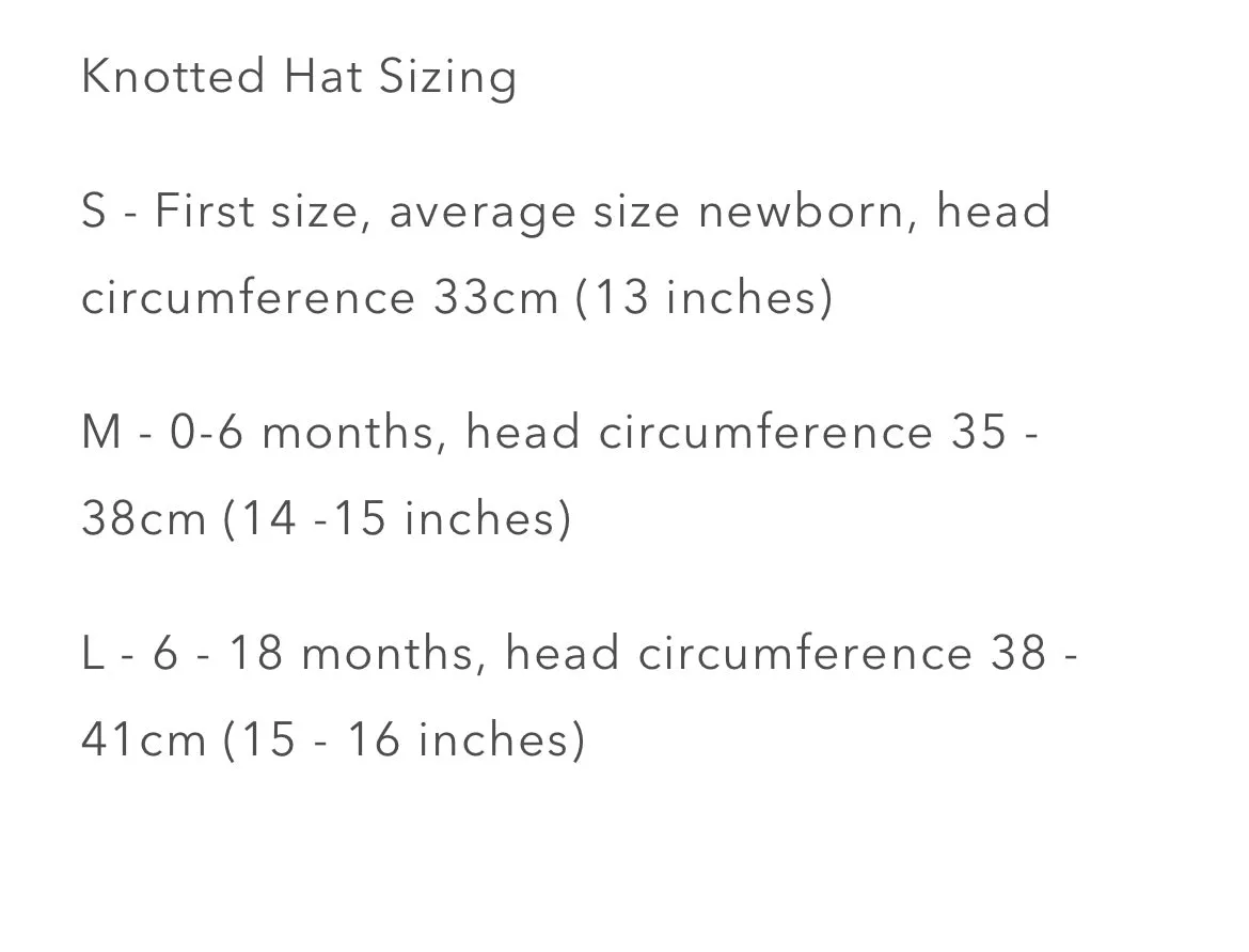 Rocky Knotted Hat