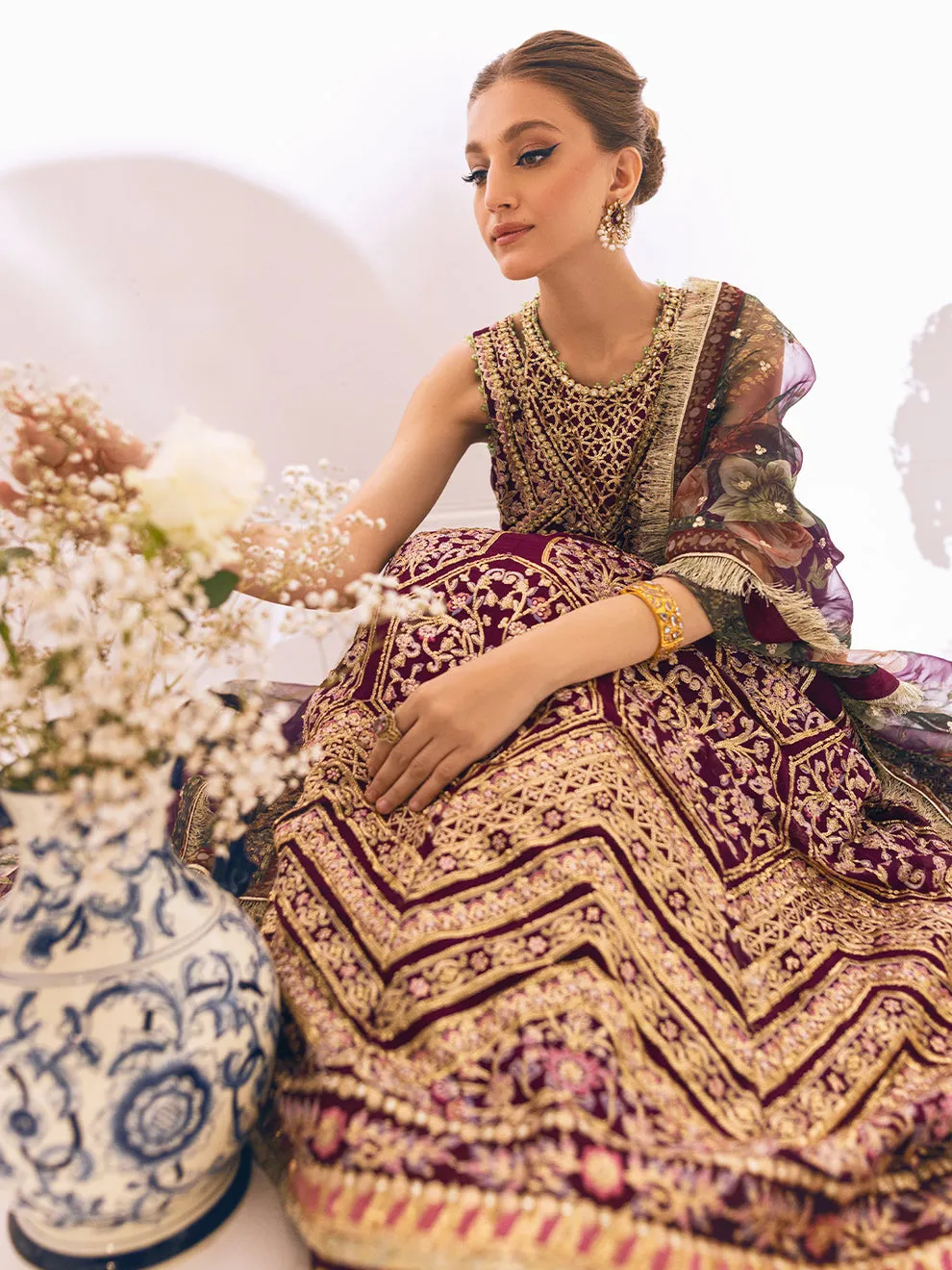 ROHEENAZ | SAWARIYA LUXURY KALIDAAR CHIFFON '23 - 07