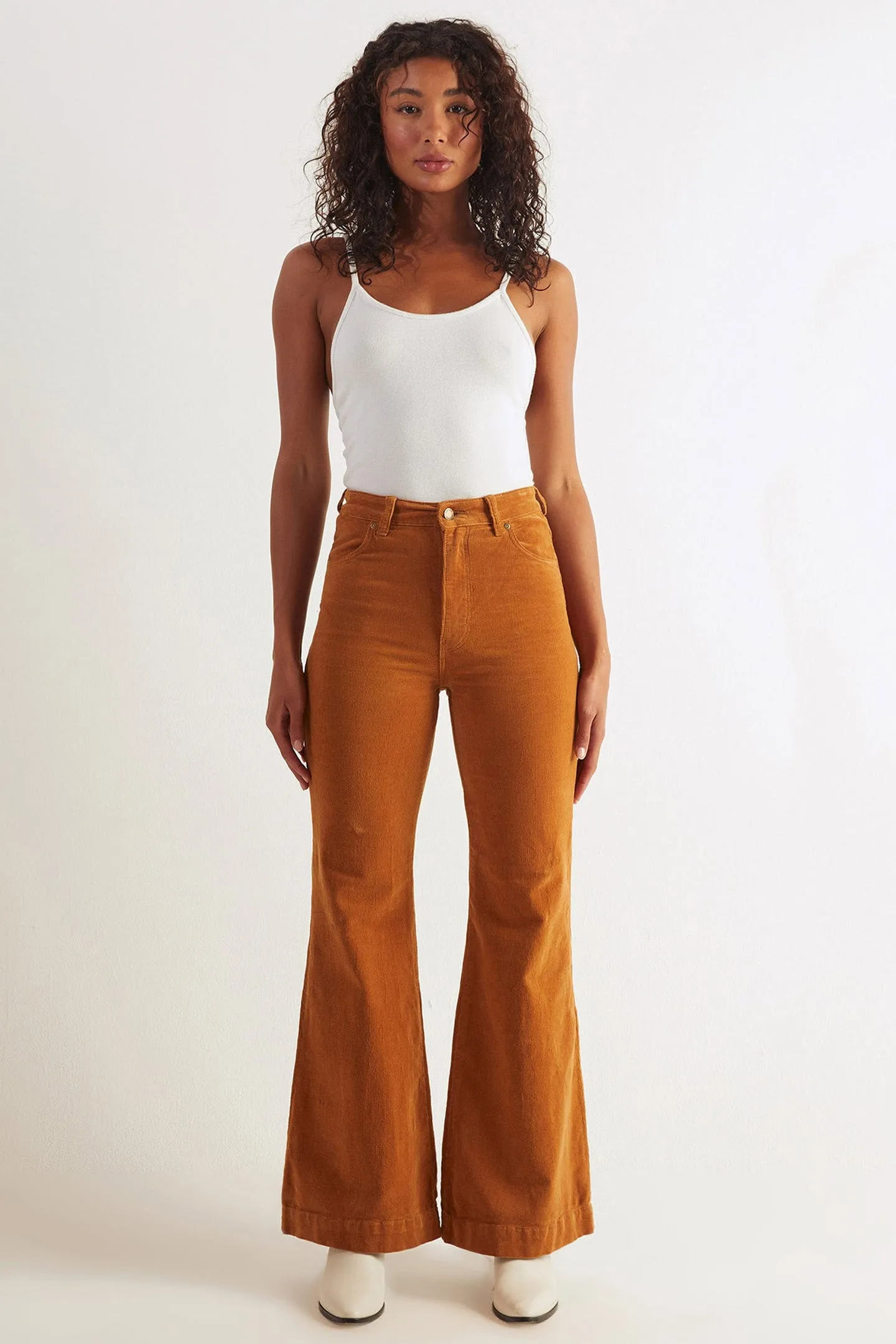 Rollas - Eastcoast Cord Flare | Tan Cord