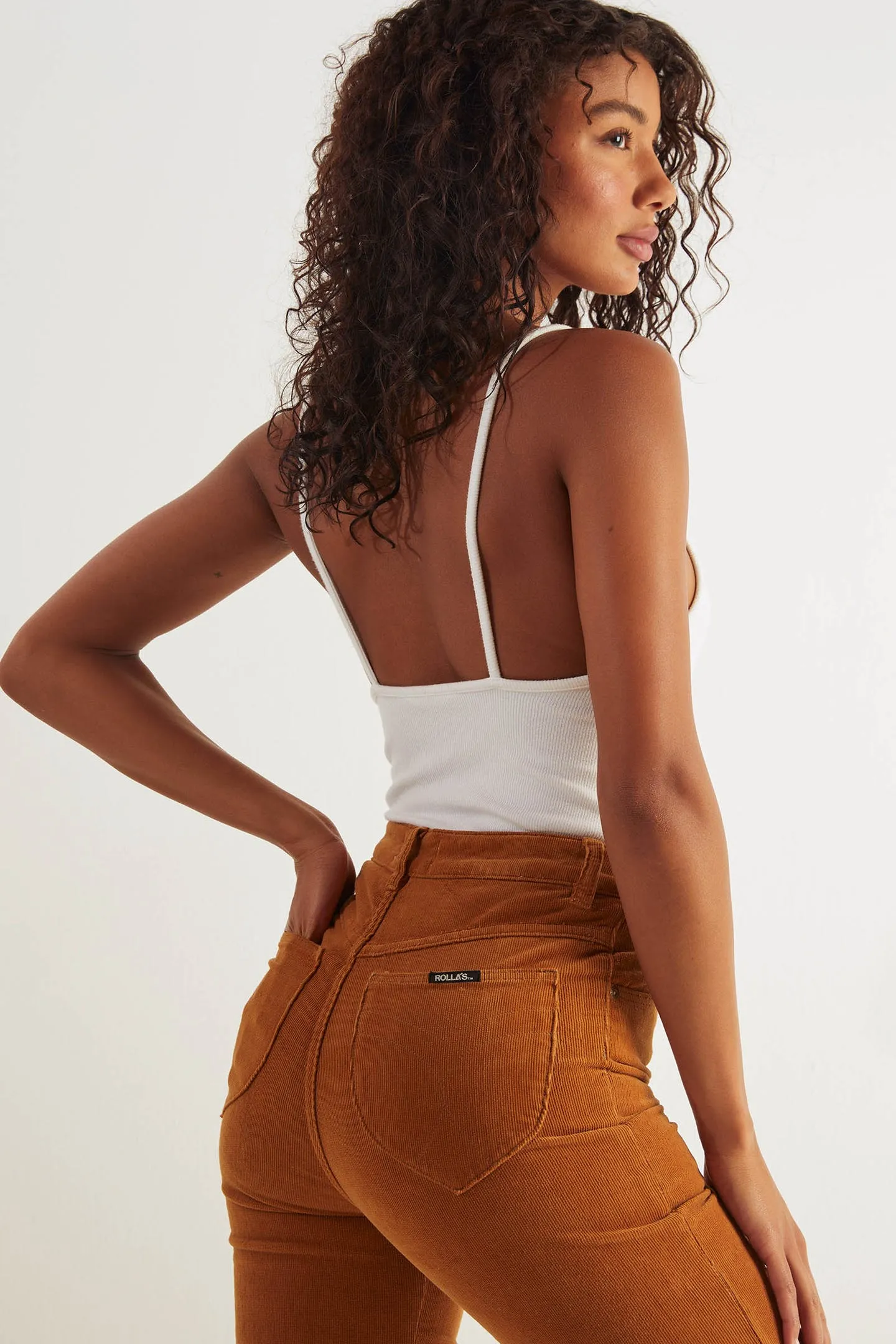 Rollas - Eastcoast Cord Flare | Tan Cord