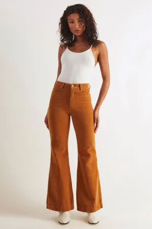 Rollas - Eastcoast Cord Flare | Tan Cord