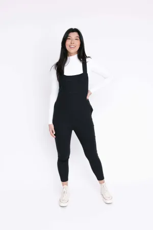 Romperalls in Midnight Black