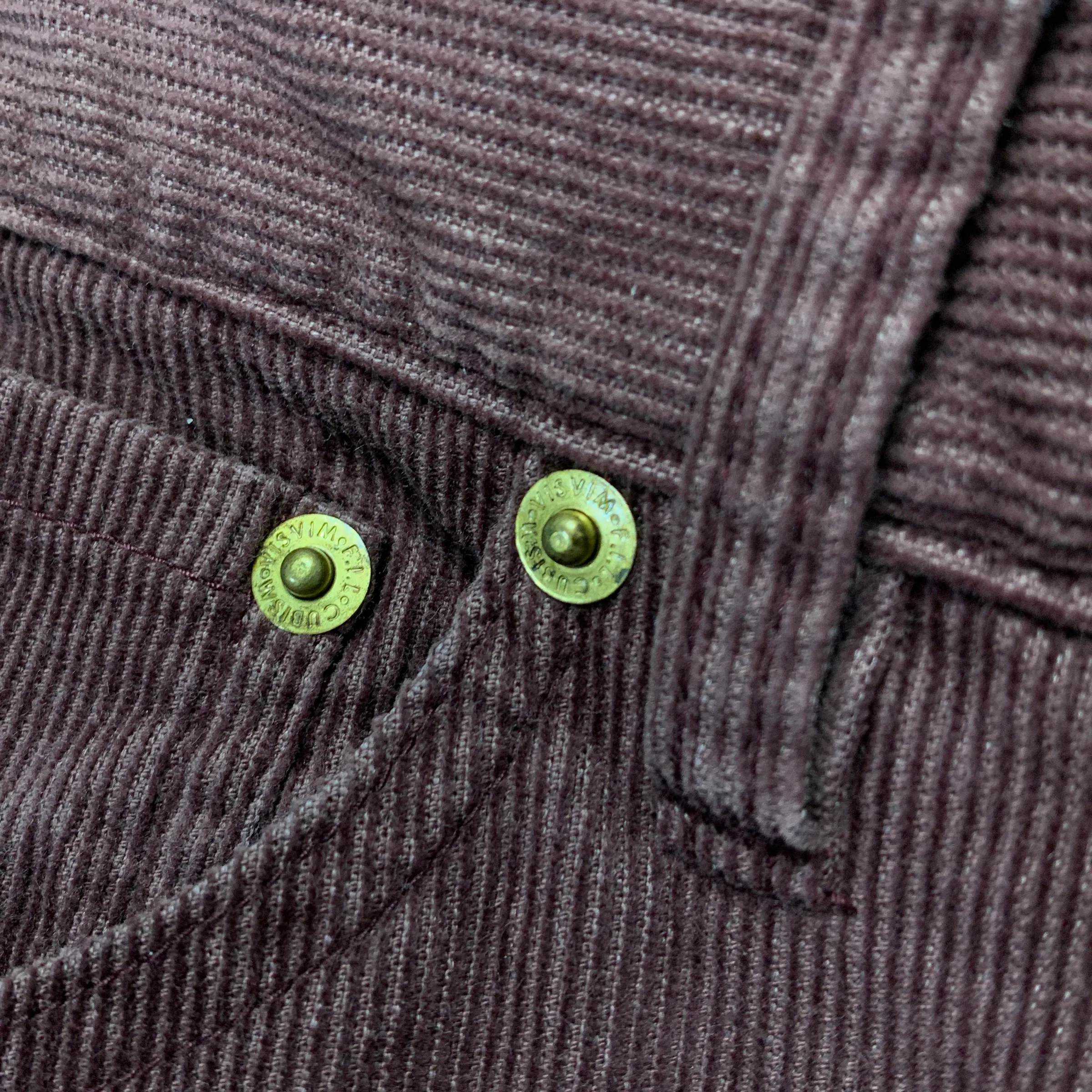 [S] Visvim 14AW Fluxus 04 Corduroy Pants