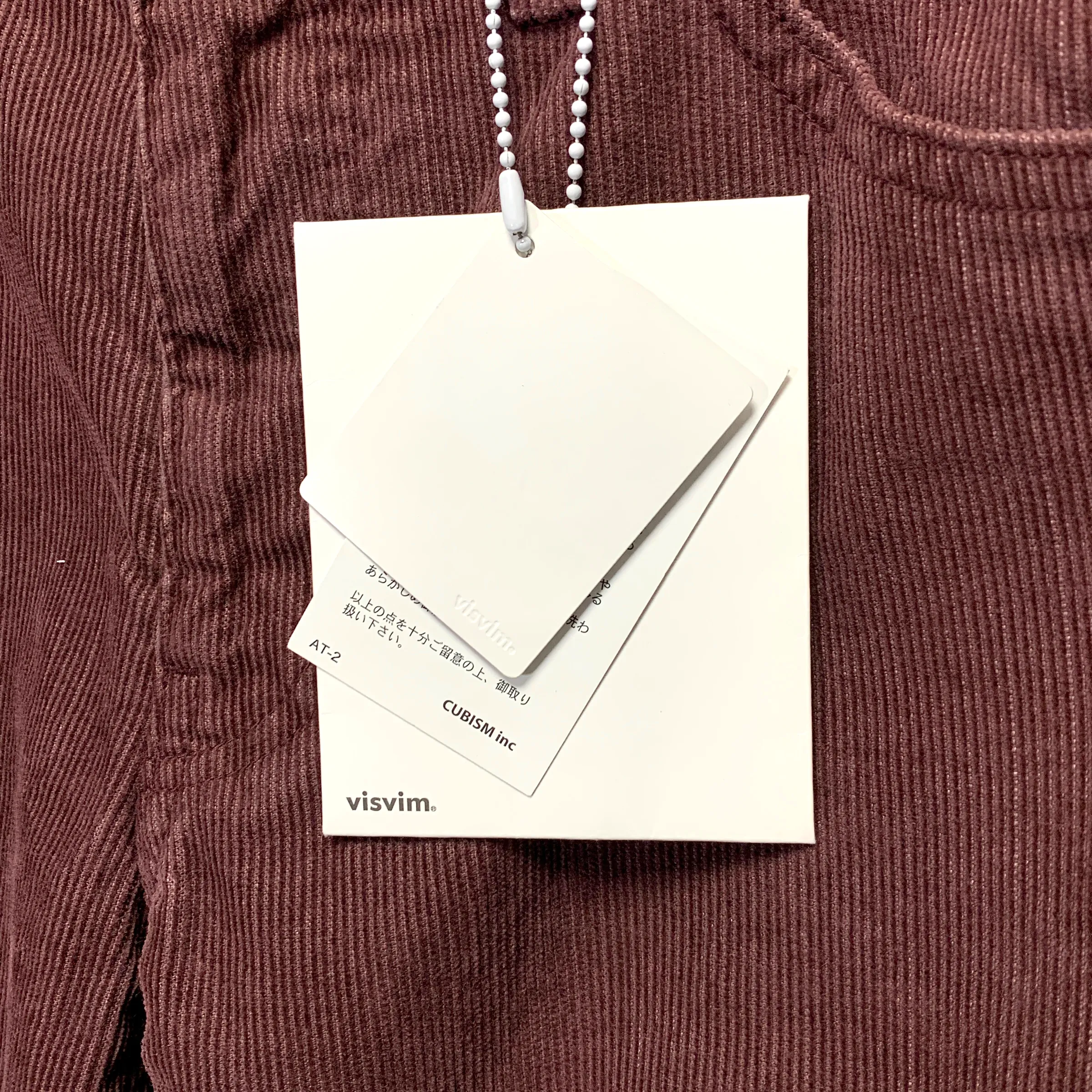 [S] Visvim 14AW Fluxus 04 Corduroy Pants