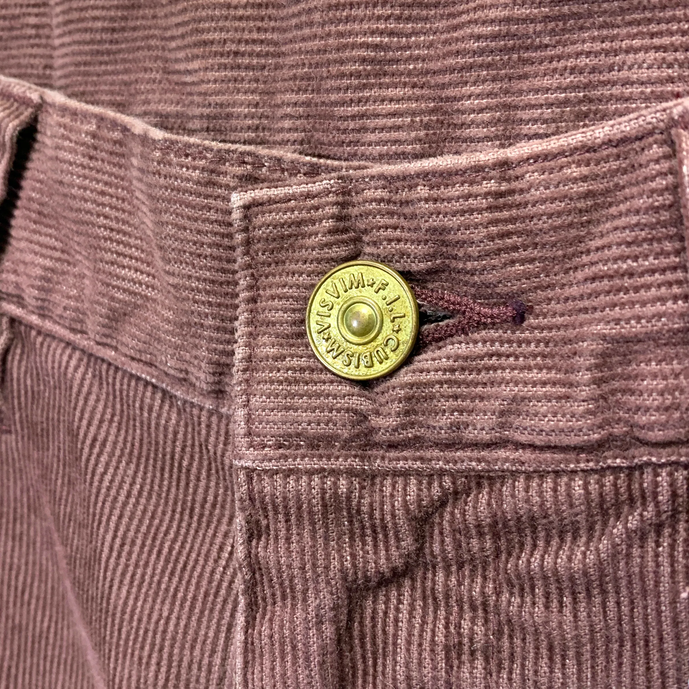 [S] Visvim 14AW Fluxus 04 Corduroy Pants