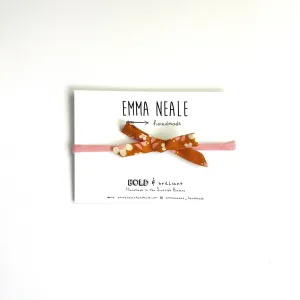 SADDLE ORLA BOW HEADBAND
